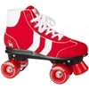 Retro Red/White Quad Roller Skates