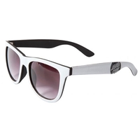 Reverse Dot White Sunglasses