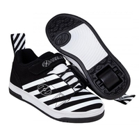 Rift Black/White/Stripe Kids Heely X2 Shoe