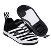Rift Black/White/Stripe Kids Heely X2 Shoe