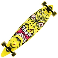 Rob Face Yellow Pintail Complete Longboard Cruzer