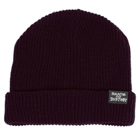 S.A.D./Skate Goat Beanie - Maroon