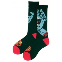 Screaming Hand Socks - Black
