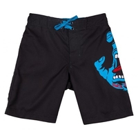 Screaming Hand Youth Boardshorts - Black