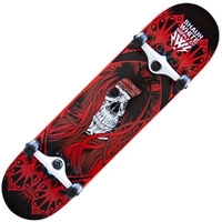 Shaun White Park Skull Red Complete Skateboard
