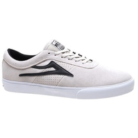 Sheffield White/Black Suede Shoe