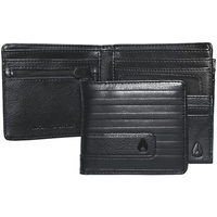 Showtime Bi-fold Zip Wallet - All Black Line
