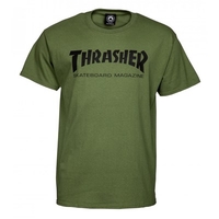 Skate Mag S/S T-Shirt - Army Green