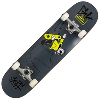 Skully Black 7.25inch Mini Complete Skateboard