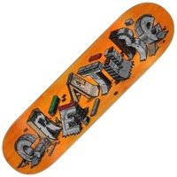 Slaab DIY 8.25inch Skateboard Deck - Orange