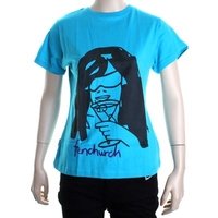 Slag Sista S/S Tee - Peacock Blue