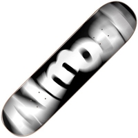 Spin Blur Logo Black 8inch Skateboard Deck