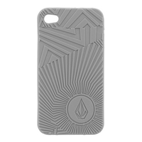 Spiral Op iPhone 4 Case - Pewter