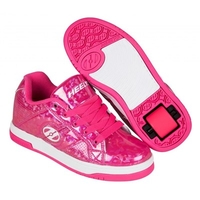 Split Pink/Hologram Kids Heely Shoe