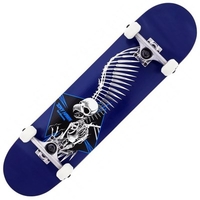 Stage 1 Tony Hawk Full Skull 2 7.5 Complete Skateboard - Blue