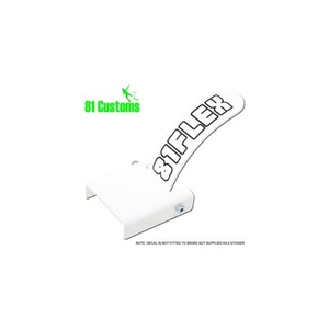 Stainless Scooter Flex Brake Kit - Pepper White