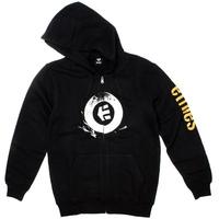 Stamped Black Youth Zip Hoody