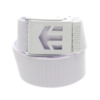 Staple White/White Web Belt