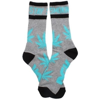 Stay Smokin Socks - Athletic Heather/Mint