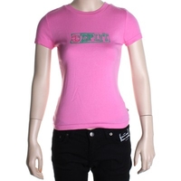 Stencil S/S Tee - Pink