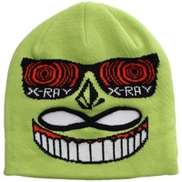 Strange Face Mask Youths Beanie - Lime