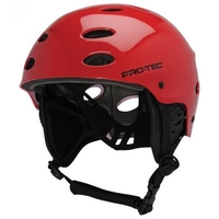 The Ace Wake Rescue Helmet - Gloss Red