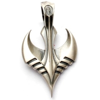 The Flyer Silver Matte Pendant