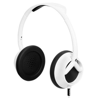 The Trooper White/Black Headphones