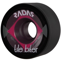 Tile Biter 62mm Roller Skate Wheels- Black