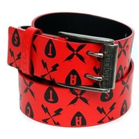 Trabendo Red Leather Belt