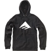Triangle Solid Black Hoody