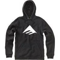 Triangle Solid Black Hoody