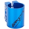 Triple Collar Clamp - Anodised Blue