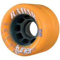 Tuner 62mm Derby Roller Skate Wheels- Orange