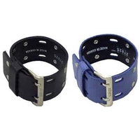 Two Tongue Leather Wristband