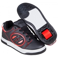 Voyager Black/Red Kids Heely Shoe