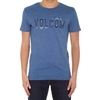 Warble Heather S/S T-Shirt - Smoky Blue