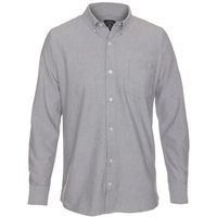 Weirdoh Oxford Stripe L/S Shirt - Sparrow Blue