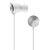 Wire 8mm White Earphones