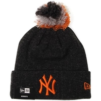 Womens Multi Bobble Cuff Knit Beanie - NY Yankees
