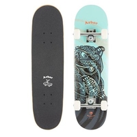 Woodcut Seed 7.5 Mini Complete Skateboard - Blue