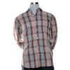 X Factor Plaid Orange L/S Shirt