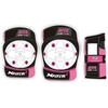 X-Fitter Kids 3 Pad Set - White/Pink