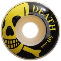 Yellow Skulls Skateboard Wheels - 50mm