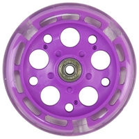 Zycom 125mm Light up front wheel - Purple