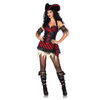 2 Piece Captain Cutthroat Costume Set