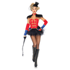 4 Piece Ring Mistress Costume Set