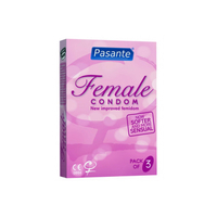 Femidom Female Condoms (3 pack)
