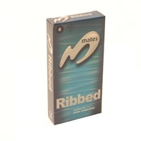 Mates Ribbed Condoms (12 pack)