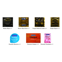 Non-Latex Condoms Trial Pack (9 Pack)